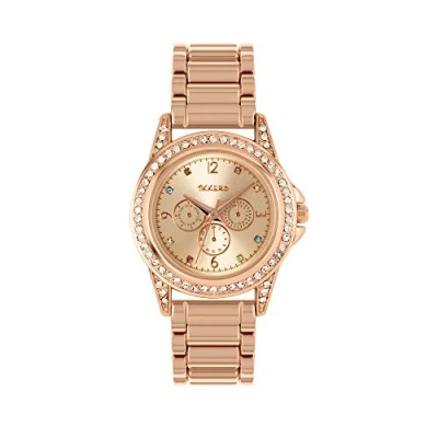 Image of Tikkers Girl&#039;s Analogue Quartz Watch with Stainless Steel Strap ATK1053