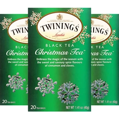 Image of Twinings Christmas Tea 3 x 20 Teabags