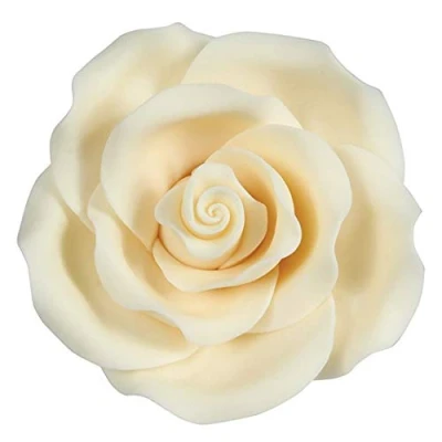 Image of SugarSoft Rose Ivory 63mm Pack of 8