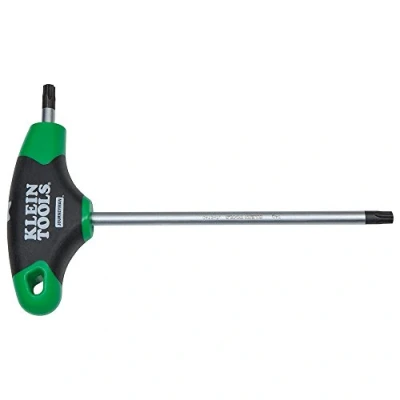 Image of T40 Torx Hex Key with Journeyman T Handle, 6 Inch Klein Tools JTH6T40, Green