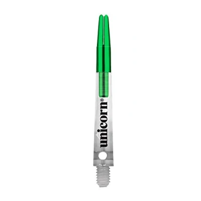 Image of Unicorn Gripper Zero Degrees Shaft, Small Thread, 45 mm, Clear/Green, One Size