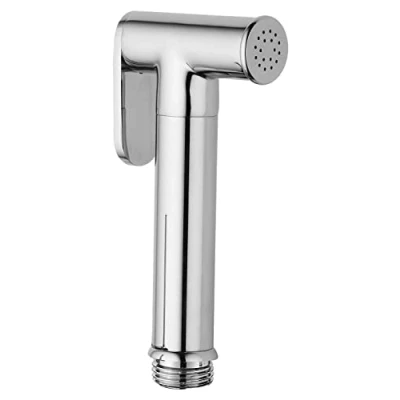 Image of Chrome Bidet Tap Head Spray Handle in Wall Bathroom Shower Mixer Replacement