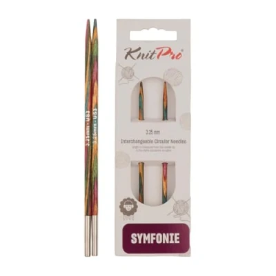 Image of KnitPro 3.25 mm Symfonie Interchangeable Special Circular Needles, Multi Color
