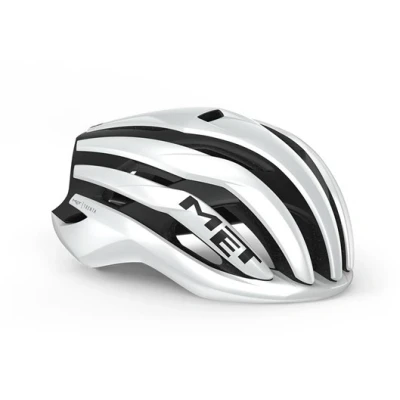 Image of MET Trenta MIPS Road Cycling Helmet In White / Black Size Medium (56 58 cm)