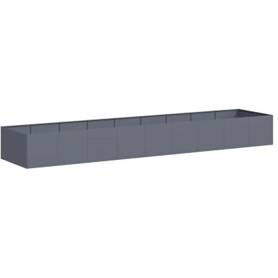 Image of vidaXL Planter Anthracite 360x80x40 cm Steel