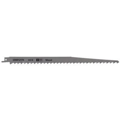 Image of Sealey Reciprocating Saw Blade Pruning &amp; Coarse Wood 300mm 3tpi Pack of 5