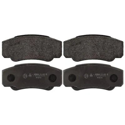 Image of 71752985, 71770072, 71772527, 77362274, 77364860 Brake pad set BLUE PRINT ADP154245 Rear Axle PEUGEOT: Boxer Van, Platform / Chassis
