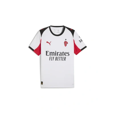 Image of Puma ACM AWAY Replica Football shirt, Men&#039;s, Size: Medium, White for all time red
