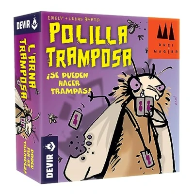 Image of Devir La Polilla Tramposa Board Game (BGPOLI) [English Language Not