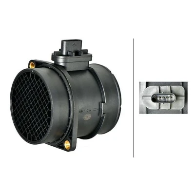 Image of 281642F610 Mass air flow sensor HELLA 8ET 358 166 571 HYUNDAI: Tucson, SANTA FE 3, KIA: Sportage IV