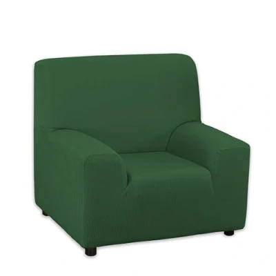 Image of Martina Home Sofa Cover Elastic Model Emilia 1 Space Green Bottle