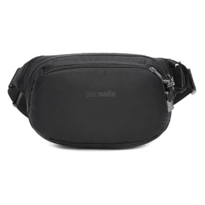 Image of Pacsafe Vibe 100 Anti Theft Waist Bag, Hip Shoulder 4 litres, Jet Black