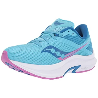 Image of Saucony Axon Blue Womens Running Trainers Size UK 8