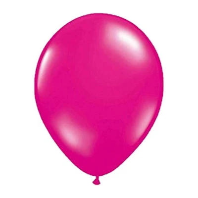 Image of Folat 08187 Magenta Balloons 30 cm 10 pieces, Pink