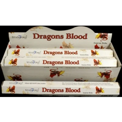 Image of Stamford Dragons Blood Incense Sticks (Single Pack) by