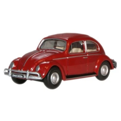 Image of Oxford Diecast 76VWB002 Ruby Red VW Beetle