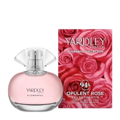 Image of Yardley London Opulent Rose Eau de Toilette 50ml