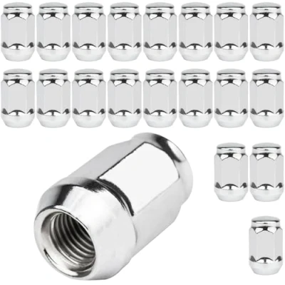 Image of GAsupply 20pcs M14 x 1.5, 21mm Hex Alloy Wheel Nuts, Compatible with Chrysler 300C, Ford S Max, Galaxy &amp; More