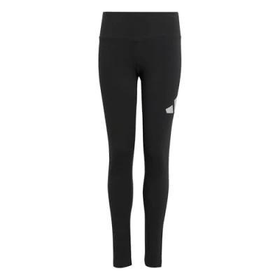 Image of adidas Performance Junior Unisex Leggings Trousers black/silvercoloured for kids, Size: 14 15y, Black/silver/coloured
