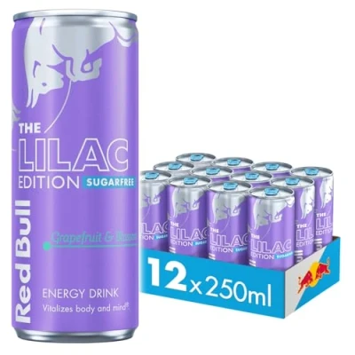 Image of Red Bull Lilac Edition Sugar Free 250ml x12