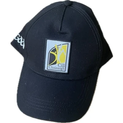 Image of Kilkenny Official GAA Ireland County black retro Baseball cap hat very rare limited Stock