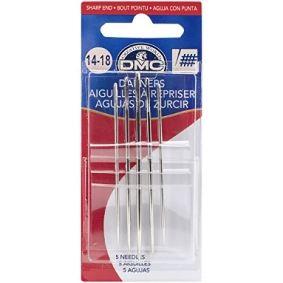 Image of DMC 1769 14/18 Darners Hand Needles, 7 Pack, Size