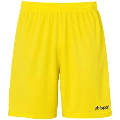Image of uhlsport Center Basic Shorts Children&#039;s Lime Yellow/Black, 116