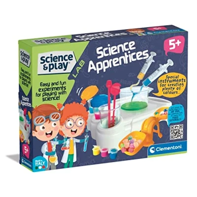 Image of Clementoni 61357, Science Apprentices Experiment Kit for Children, Ages 6 Plus