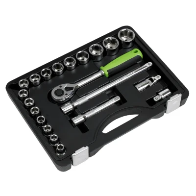 Image of Siegen Socket Set 21pc 1/2&quot;Sq Drive Metric