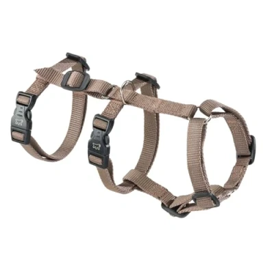 Image of Ferplast Dog Harness Small BRAVE SMALL, Escape Proof Harness, Greyhound, Adjustable for Dogs, 6 Closures, Marrone