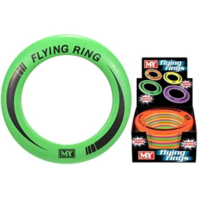 Image of M.Y Flying Ring Assorted Colour Throwing Beach &amp; Garden Games