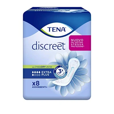 Image of TENA Lady ExtraPlus, Inserts for Medium Bubble Weakness/Incontinence Advantage Pack (48 hygienic Individually Packaged)