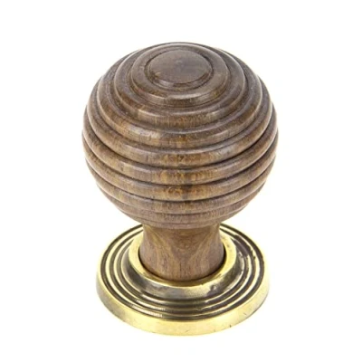 Image of From the Anvil Rosewood and AB Beehive Cabinet Knob 35mm