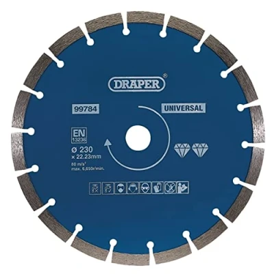 Image of Draper Segmented Diamond Blade, 230mm