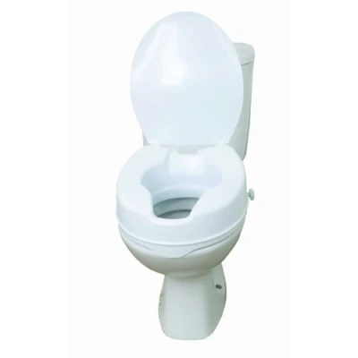 Image of DRIVE DEVILBISS HEALTHCARE 6 Inch Raised Toilet Seat with Lid