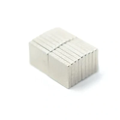 Image of N42 Neodymium Square Magnet 3/16 in. x 1/32 thick 0.53lbs Pull (Pack of 200)