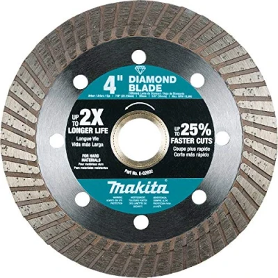 Image of Makita E 02602 4&quot; Diamond Blade, Turbo, Hard Material