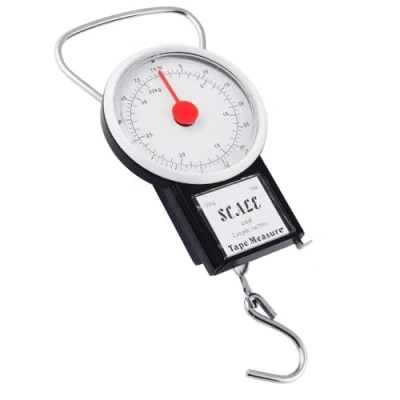 Image of New Portable Travel Suitcase Baggage Luggage Weighing Scale Hook Weight Hand Held Compact 32 KG