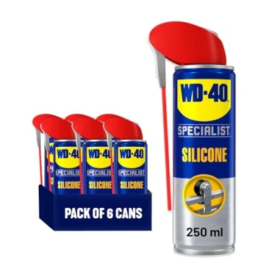 Image of WD 40 Specialist High Performance Silicone Lubricant (6x 250ml)