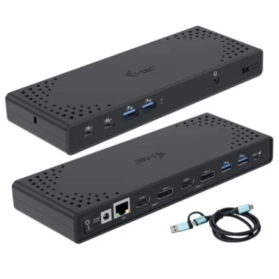 Image of I TEC DOCKING STATIONS USB A/ C TB Dual Dock Display PD 100W