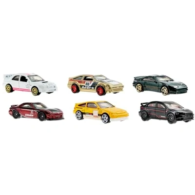 Image of Hot Wheels Legends Tour Set of 6 cars HDH52