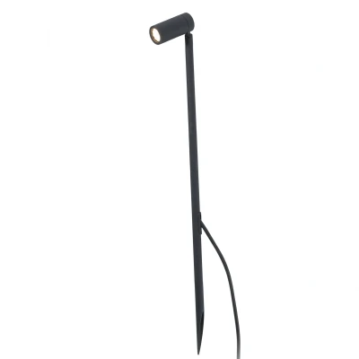 Image of Seth LED Outdoor Tall Spike Light Black IP44