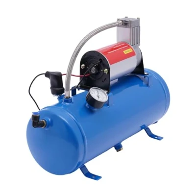 Image of VonVVer Air Compressor 100PSI Oil Free 6L Tank Capacity Low Noise with 3.8m Hose