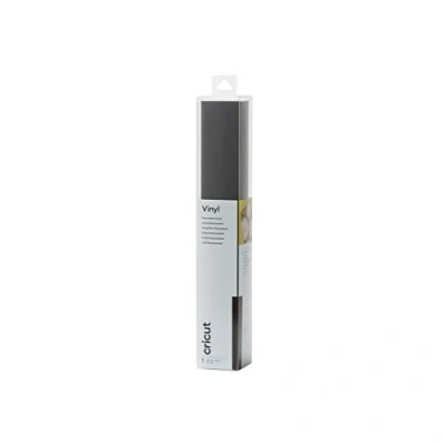 Image of Cricut Shimmer Permanent Vinyl Black 1.2 m (4 ft) Self Adhesive Roll For use with all Cutting Machines