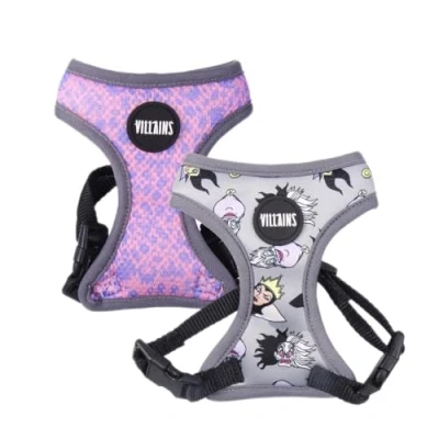 Image of CERDÁ LIFE&#039;S LITTLE MOMENTS For Fan Pets Disney Villans XS S Dog Harness Official License