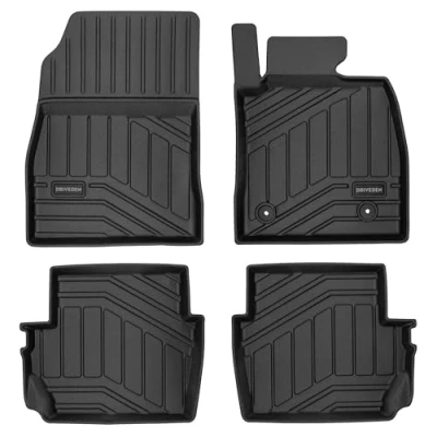 Image of DRIVEDEN Tailored fit Rubber Car Mats Set for Ford Fiesta Mk.8 2017 2023