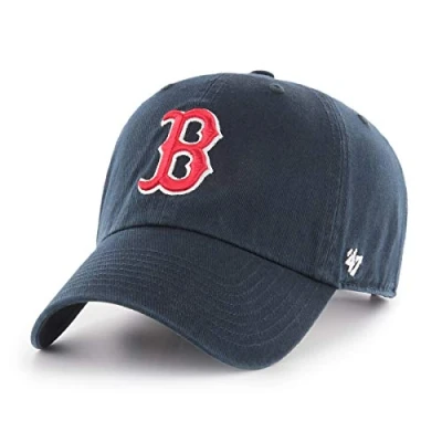 Image of 47 Boston Red Sox Navy MLB Clean Up Cap One Size