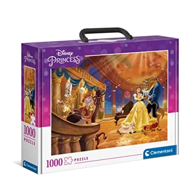 Image of Clementoni 39676 Puzzle Disney Princess Jigsaw 1000 Pieces, For Adults Made In Italy