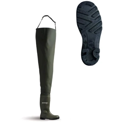 Image of DUNLOP CHEST WADER F/S GRN 06 142VPPT