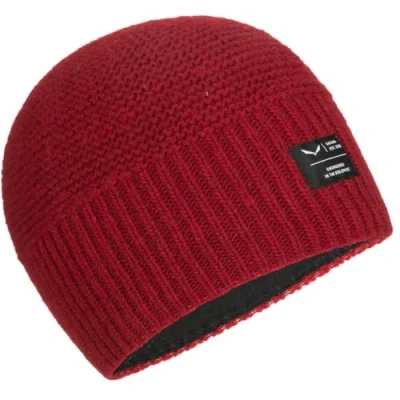 Image of Salewa Sarner 2 Wool Beanie, Onyx, Unisex